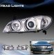 Infiniti I30 2000-2001 Clear Projector Headlights with Halo