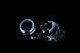 Honda Civic 1996-1998 Clear Projector Headlights with Halo