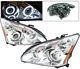 Lexus RX330 2004-2006 Anzo Clear Dual CCFL Halo Projector Headlights