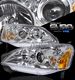 Honda Civic 2001-2003 TYC Clear Projector Headlights