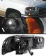 GMC Yukon 2000-2006 TYC Black Projector Headlights