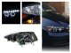 BMW E90 Sedan 3 Series 2006-2008 Smoked Halo Projector Headlights with LED