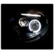 VW Beetle 1998-2005 Black Halo Projector Headlights