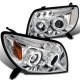 Toyota 4Runner 2003-2005 Clear Halo Projector Headlights with LED