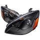 Nissan Altima 2002-2004 Black Projector Headlights