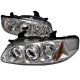Nissan Sentra 2000-2003 Clear Halo Projector Headlights with LED
