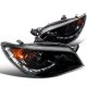 Subaru Impreza 2006-2007 Smoked Projector Headlights with LED