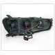 Mitsubishi Lancer 2008-2017 Chrome Projector Headlights LED DRL