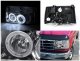 Ford F350 1992-1996 Clear Dual Halo Projector Headlights