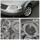 VW Passat 2001-2005 Clear Halo Projector Headlights with LED