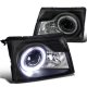 Ford Ranger 1998-2000 Black Halo Projector Headlights