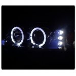 Ford Mustang 1999-2004 Smoked Projector Headlights with LED