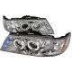 Nissan Sentra 1995-1999 Clear Halo Projector Headlights with LED