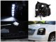 GMC Yukon XL 2007-2014 Smoked Projector Headlights LED