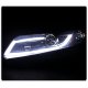 Honda Civic 2012-2013 Smoked Projector Headlights LED DRL Bar