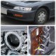 Honda Accord 1994-1997 Clear Halo Projector Headlights with LED
