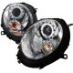 Mini Cooper 2007-2012 Clear Halo Projector Headlights
