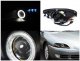 Lexus SC300 1992-1999 Black Halo Projector Headlights