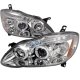 Toyota Corolla 2003-2008 Clear Halo Projector Headlights with LED