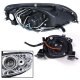Lexus SC300 1992-1999 Clear High Beam and Halo Projector Headlights Set