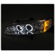 Honda Accord 1994-1997 Clear Halo Projector Headlights with LED