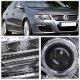 VW Passat 2006-2009 Chrome Projector Headlights Halo LED DRL
