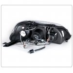 Honda Civic 1996-1998 Clear Dual Halo Projector Headlights with LED