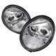 VW Beetle 1998-2005 Clear Halo Projector Headlights
