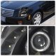 Cadillac CTS 2003-2007 Black Projector Headlights Halo LED DRL