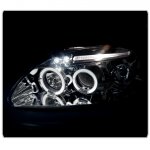 Honda Civic 1996-1998 Clear Dual Halo Projector Headlights with LED