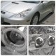 Toyota Celica 2000-2005 Clear Halo Projector Headlights with LED