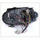 VW Golf 1999-2005 Black Projector Headlights with LED Daytime Running Lights