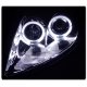 Mitsubishi Eclipse 2000-2005 Black Projector Headlights Halo