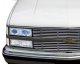 Chevy 3500 Pickup 1988-1998 Clear Dual Halo Projector Headlights with Integrated LED