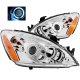 Mitsubishi Lancer 2004-2006 Projector Headlights Chrome CCFL Halo