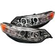 Acura TSX 2009-2012 Clear HID Projector Headlights CCFL Halo LED DRL
