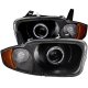 Chevy Cavalier 2003-2005 Black Projector Headlights Halo