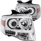 Ford Expedition 2007-2012 Projector Headlights Chrome CCFL Halo LED