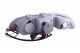 Honda Civic 1992-1995 Projector Headlights Black Halo LED