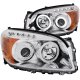 Toyota RAV4 2006-2008 Clear Projector Headlights Halo LED