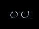 BMW 3 Series Sedan 1992-1998 Projector Headlights Black Halo