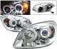 Pontiac G5 2007-2009 Chrome Projector Headlights CCFL Halo LED