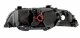 BMW 5 Series 1997-2000 Projector Headlights Black Halo