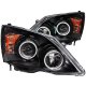 Honda CRV 2007-2011 Black Projector Headlights CCFL Halo