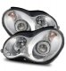 Mercedes Benz C Sedan 2001-2007 Projector Headlights Chrome AMG Style