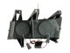 Chevy Colorado 2004-2013 Black Projector Headlights with CCFL Halo