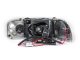 GMC Sierra 2500 1999-2004 Black Projector Headlights with Halo