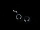 Ford Focus 2000-2004 Projector Headlights Black Halo LED