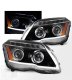 Mercedes Benz GLK 2009-2012 Black Projector Headlights