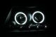 Lincoln Navigator 2003-2006 Projector Headlights Black CCFL Halo LED